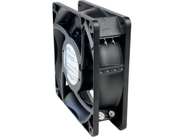 Alt view image 3 of 7 - for ebmpapst 4600N Axial Fan115V 12038 Industrial Cooling Fan All-Metal Heat-Resistant Cooling Fan 4600N, 2-Pin 20W