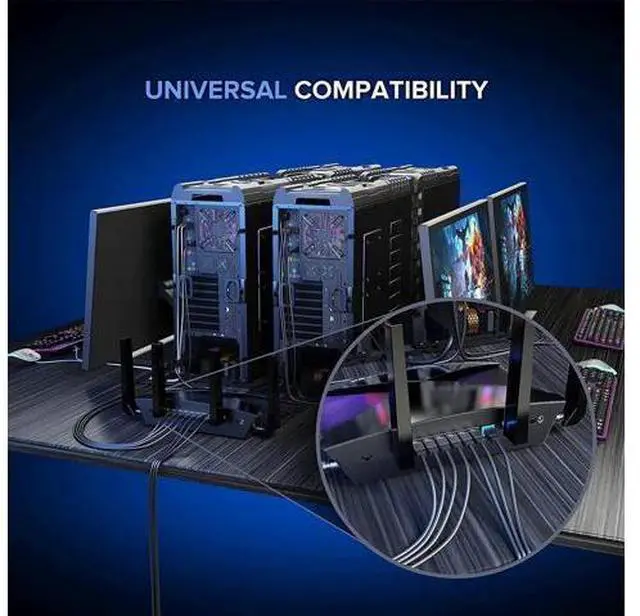 Alt view image 6 of 6 - Ethernet Cable 300 ft CAT6 High Speed Internet Network LAN Cable Cord, Outdoor Waterproof (Black)