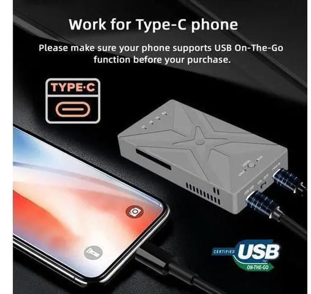 Alt view image 7 of 7 - Vszerda Dual NVME M.2 NGFF M-Key to USB-C Type-C Raid0 Raid1 JOBD Big Enclosure 20Gbps with Fan Raid0 Hyper Adapter