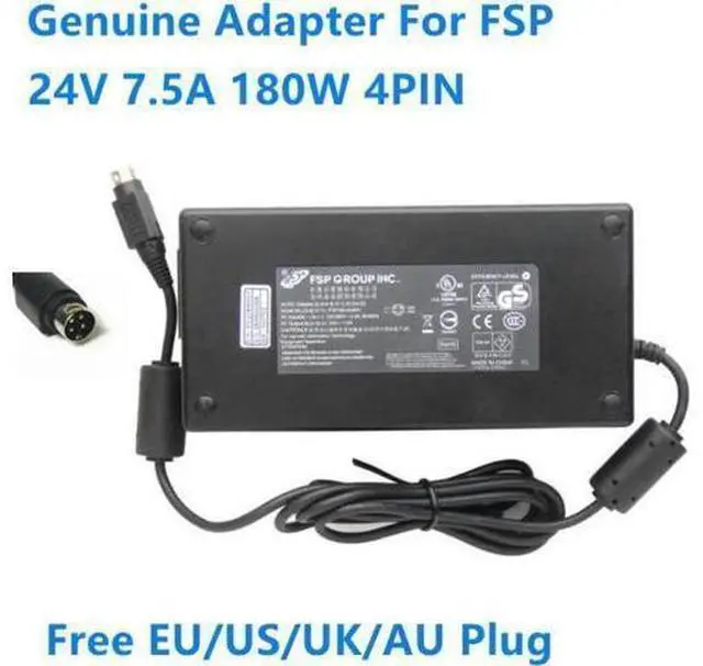 Main image of 24V 7.5A 180W 4PIN FSP FSP180-AAAN1 FSP180-AAAN2 AC Switching Power Adapter For Laptop Power Supply Charger