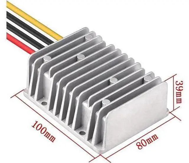 Alt view image 5 of 6 - DC DC Boost 12V to 15V 30A 450W Conventer 9-14V to 15V 20A 25A 30A Boost Converter 12 to 15 Voltage Car Inverter(Current 30A)