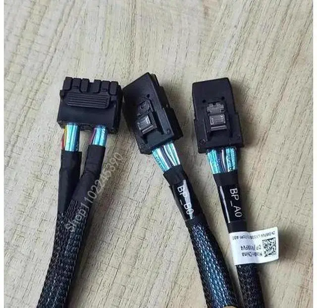 Alt view image 2 of 2 - Vszerda For T440 H330 H740P H730P X8 Workstation Power Supply Cable 0XRFV4 XRFV4 SAS Array Card Data Cable