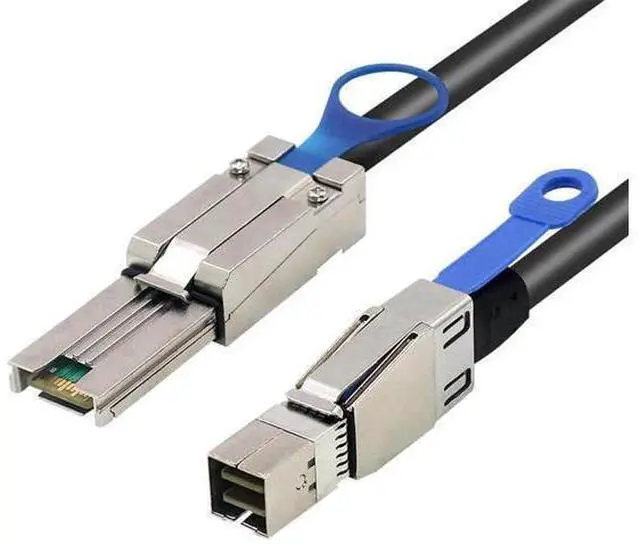 Main image of Vszerda External Mini SAS HD SFF-8644 to SFF-8088 Cable, 6 Gbps, 2M/6.6FT, 2 PACK