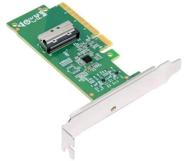 Main image of Vszerda Card PCIE5.0 PCI-Express 8X to MCIO 8i Mini Cool Edge IO SFF-TA-1016 VROC Adapter for Mainboard SSD Graphics Card