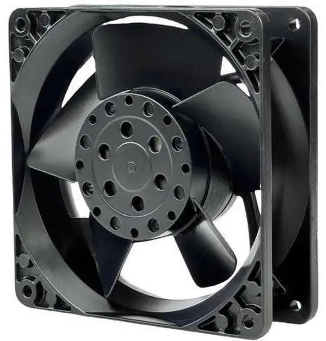 Alt view image 4 of 7 - for ebmpapst Cooling Fan 4650N, All Metal High Temperature Resistant Axial Cooling Fan 2-Pin 120x120x38mm AC 230V 50/60Hz 0.12A