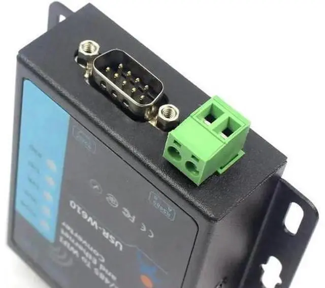 Alt view image 3 of 7 - Serial to WiFi Ethernet Wireless Converter RS232 RS485 Serial Server (USR-W610)
