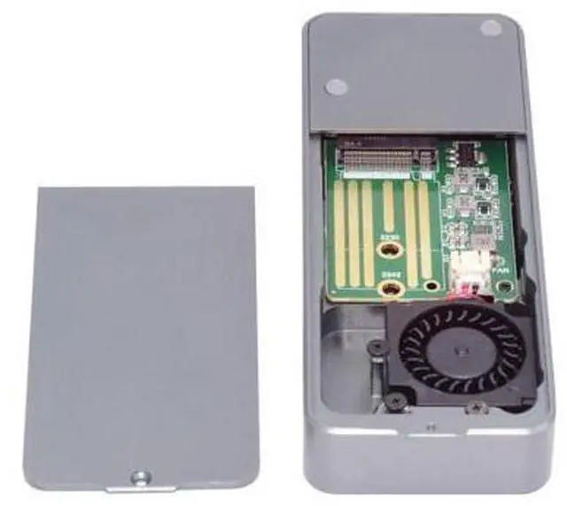Main image of Vszerda USB4.0 Type-C USB4 40Gbps to PCI-E 4.0 X4 SSD NVME NGFF M-Key Enclosure USB-C 20Gbps ASM2464 Chipset