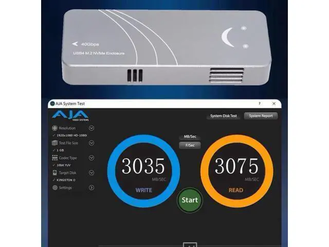 Alt view image 4 of 7 - Vszerda USB4.0 Type-C USB4 40Gbps to PCI-E 4.0 X4 SSD NVME NGFF M-Key Enclosure USB-C 20Gbps ASM2464 Chipset