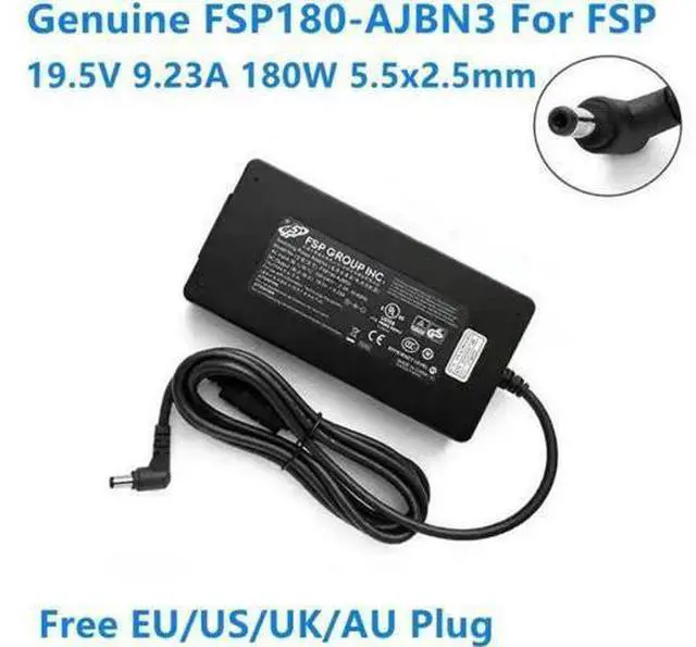 Main image of 19.5V 9.23A 180W FSP FSP180-AJBN3 Power Supply AC Adapter For XNE15E19 MAG-15 EVOO EG-LP5-BK A15-180P1A Laptop Adapters