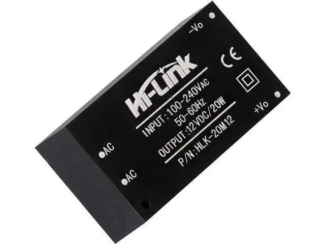 Alt view image 2 of 5 - HLK-20M12 AC-DC 220V to 12V 20w Step-Down Power Supply Module Intelligent Household Switch Power Supply Module (10 PCS)