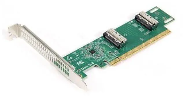 Main image of Vszerda Adapter PCI-E 5.0 PCI-Express 16x to SFF-TA-1016 Dual MCIO 8i Mini Cool Edge IO VROC Adapter for Mainboard SSD Graphics Card