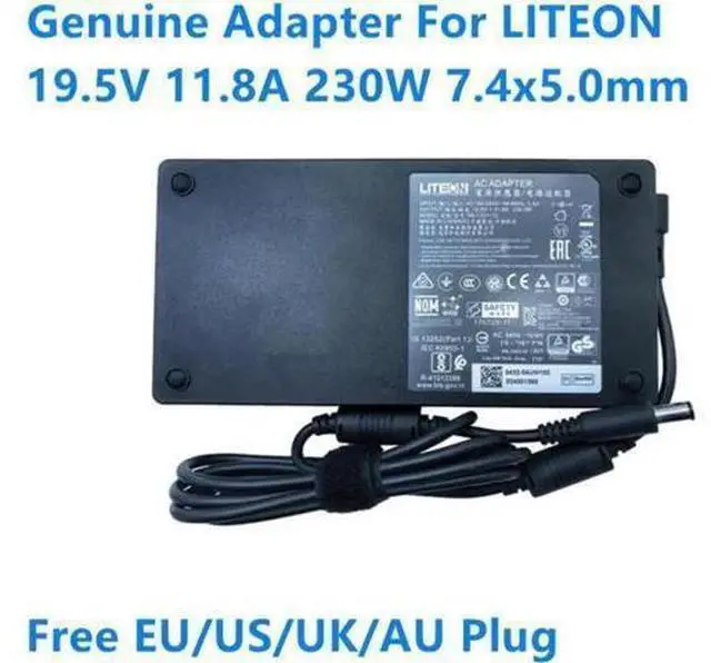 Main image of 19.5V 11.8A 230W 7.4x5.0mm LITEON PA-1231-12 AC Adapter For Gaming Laptop Charger Power Supply