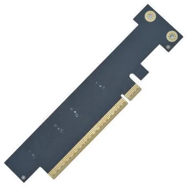 Alt view image 5 of 6 - Vszerda PCIe 5.0 x16 to 2 MCIO x8 Adapter Card for 4 U.2 NVMe SSD (Upward Interface)