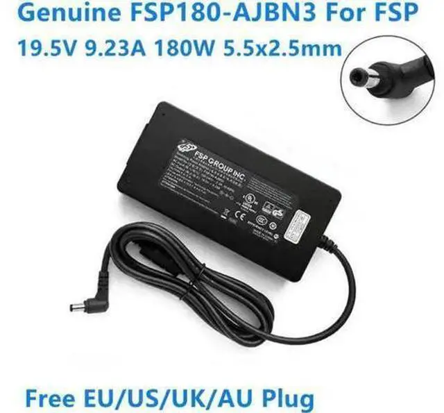 Main image of JAENFONG 19.5V 9.23A 180W FSP FSP180-AJBN3 Power Supply AC Adapter For XNE15E19 MAG-15 EVOO EG-LP5-BK A15-180P1A Laptop Adapters