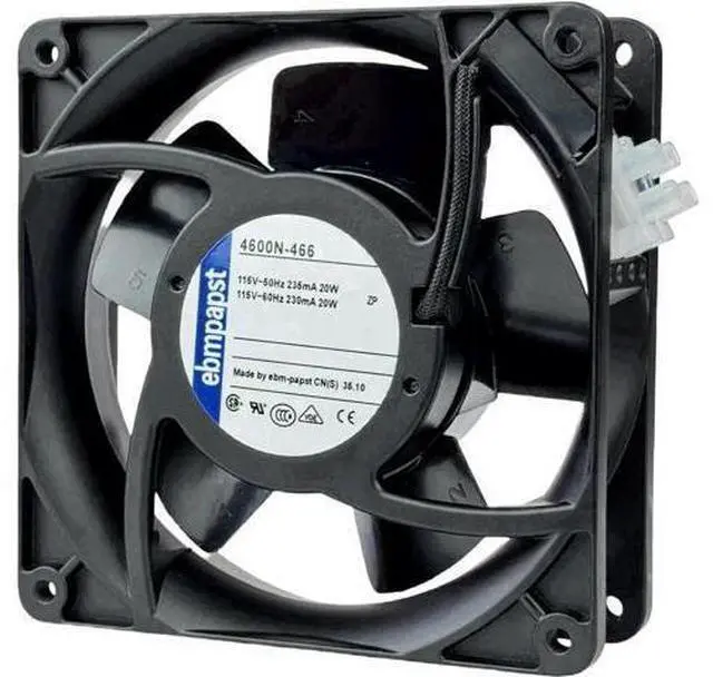Main image of for ebmpapst 4600N-466 Axial Fan,115V 20W 106CFM Industrial Cooling Fan All-Metal Heat-Resistant Cooling Fan 4600N-466