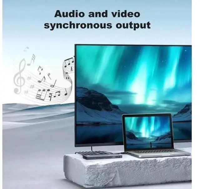 Alt view image 3 of 7 - MT-VIKI HDMI Splitter 4K@60Hz, HDMI Splitter 1 in 8 Out, RGB 4:4:4, HDMI2.0b, HDCP2.2, 18Gbps, Full UHD Distributor for PS4 Fire Stick HDTV