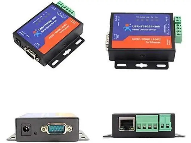 Alt view image 6 of 7 - Vszerda USR-TCP232-306 Serial to Ethernet Converter LAN Ethernet TCP/IP to RS232 RS485 RS422 Converter2