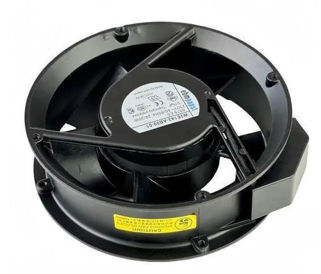 Alt view image 6 of 7 - for EBM PAPST W2E143-AB09-01 Axial Cooling Fan, High Temperature Resistant Fan, 172X172X51mm 6078ES 230V 24/30W Case Cooling Fan