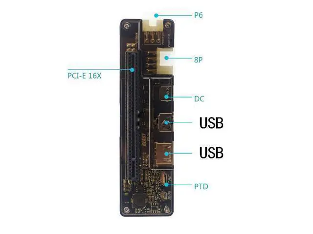 Alt view image 5 of 7 - Vszerda EXP GDC Notebook External PCI-E Discrete Graphics Beast Series External Laptop Docking Station Mini PCI-E/M.2 A Key No Power (Expresscard)