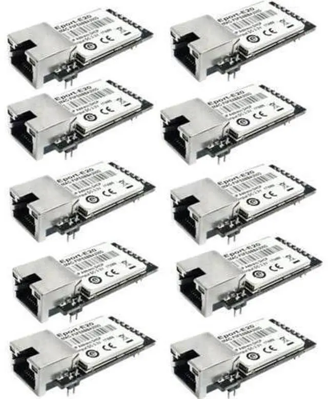 Main image of Eport-E20 Network Server Port FreeRTOS TTL Serial to Ethernet Embedded Module DHCP 3.3V DHCP TCP IP Telnet Converter MCU (10pcs)
