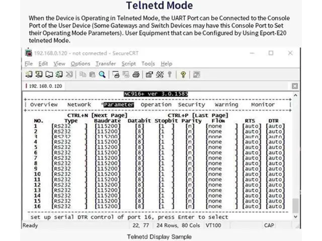 Alt view image 5 of 7 - Eport-E20 Network Server Port FreeRTOS TTL Serial to Ethernet Embedded Module DHCP 3.3V DHCP TCP IP Telnet Converter MCU (10pcs)