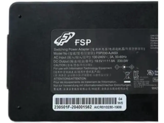 Alt view image 2 of 2 - 230W 19.5V 11.8A 5.5x2.5mm FSP FSP230-AJAS3 Power Supply AC Adapter Charger