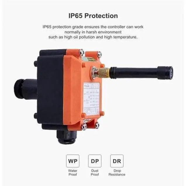 Alt view image 2 of 5 - F21-2S Telecrane Industrial Control AC/DC Universal Control for Crane((TELEcontrol),100-440V AC DC)