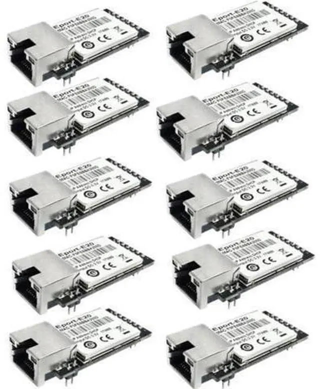 Main image of Eport-E20 Network Server Port FreeRTOS TTL Serial to Ethernet Embedded Module DHCP 3.3V DHCP TCP IP Telnet Converter MCU (10pcs)