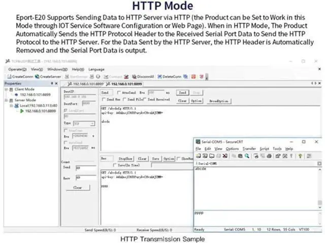 Alt view image 6 of 7 - Vszerda Eport-E20 Network Server Port FreeRTOS TTL Serial to Ethernet Embedded Module DHCP 3.3V DHCP TCP IP Telnet Converter MCU (10pcs)
