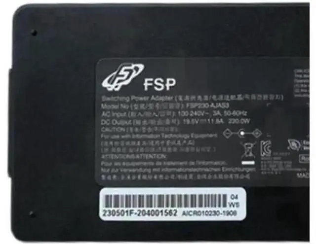 Alt view image 2 of 4 - 230W 19.5V 11.8A 5.5x2.5mm FSP FSP230-AJAS3 Power Supply AC Adapter Charger