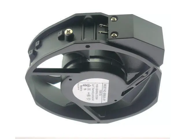 Alt view image 3 of 7 - New Cooling Fan for W2E142-BB05-01 7006ES,115V 27/28W 50/60Hz,17238 2-Pin Metal Fan Size:172X150X38mm.