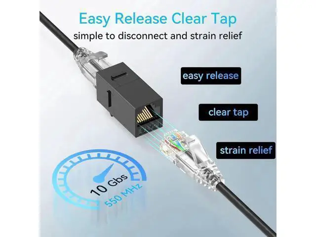 Alt view image 4 of 6 - Cat6a Patch Cables Slim 10ft (24 Pack), Flexible Cat6 Ethernet Patch Cable 10G 550MHZ, 28AWG Pure Copper Cat6 Patch Cable for Network Cabinet, Cat 6 Patch Cable Black