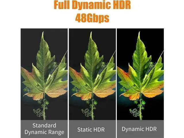 Alt view image 2 of 7 - Fiber Optic HDMI 2.1 Cable 16.4 FT, in Wall - 48Gbps Outdoor Armoured HDMI 2.1 Cable 8K@60Hz,4K@120Hz Dynamic HDR, eARC for RTX 3080/3090 Xbox Series X PS5 Denon AV Receiver L-G Sam-sung S-ony TV