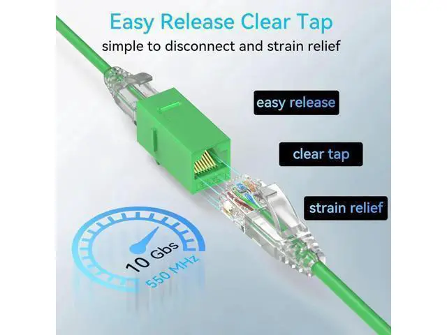 Alt view image 5 of 5 - Vszerda Cat6a Patch Cables Slim 2ft (24 Pack), Flexible Cat6 Ethernet Patch Cable 10G 550MHZ, 28AWG Pure Copper Cat6 Patch Cable for Network Cabinet, Cat 6 Patch Cable Green