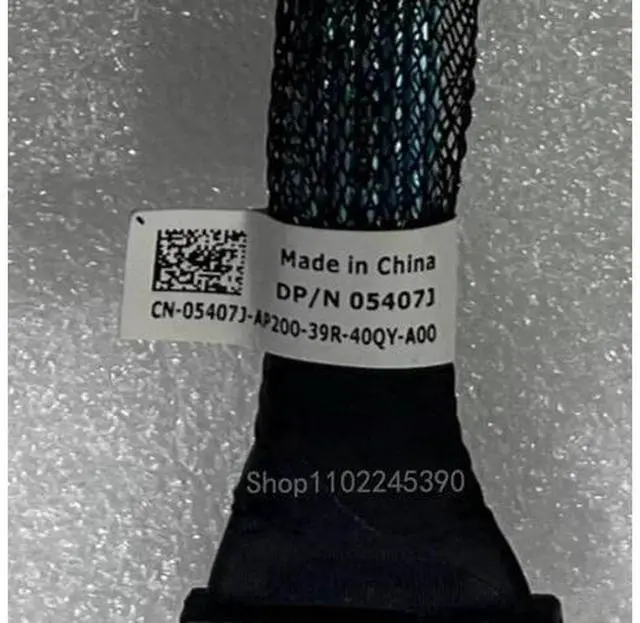 Alt view image 3 of 3 - Vszerda For R7525 Workstation Power Supply Cable 05407J 5407J Server Front-End Small Card SAS Cable 16 * 2.5 Backplane