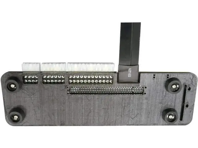 Alt view image 2 of 7 - JAENFONG M.2 Key M NVMe External Graphics Card Stand Bracket R43SG 64Gbs with PCIe4.0 x4 Riser Cable 25cm 50cm for Graphics Card After 1660 (R43SG 50CM)