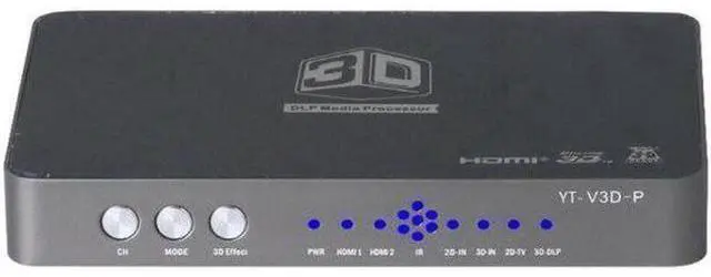 Main image of Vszerda HDMI Converter/2D to 3D/Video Converter Left and Right Up and Down Format to 3D Suitable Projection Blu-Ray Film EU Plug