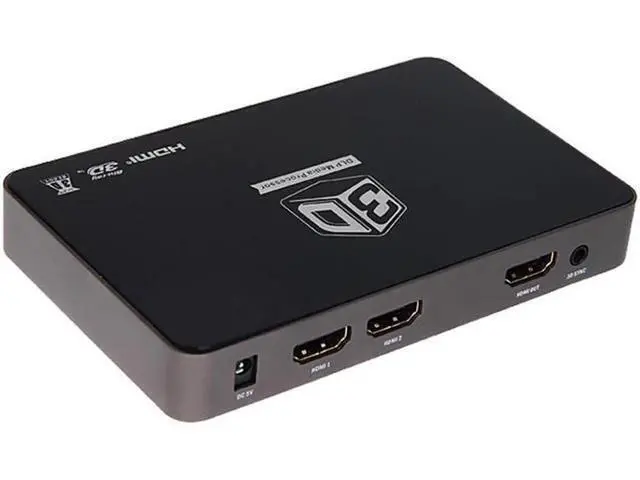 Alt view image 5 of 5 - Vszerda HDMI Converter/2D to 3D/Video Converter Left and Right Up and Down Format to 3D Suitable Projection Blu-Ray Film EU Plug