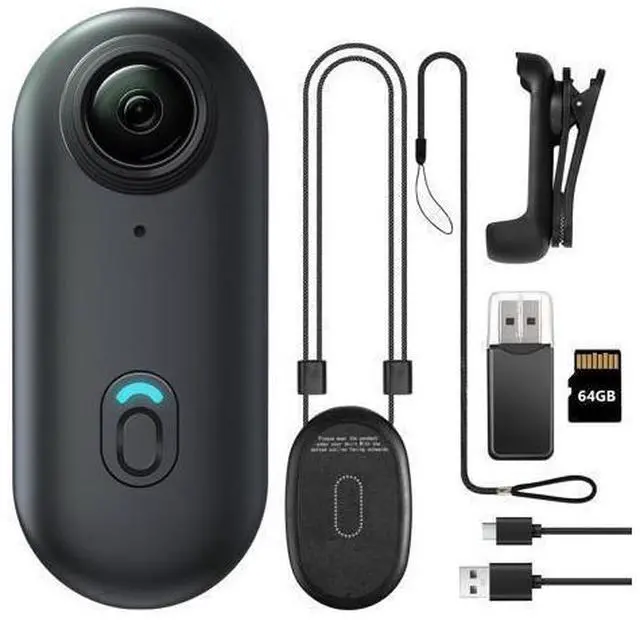 Main image of Vszerda 64GB FHD 1080P Mini Body Camera, Wearable Action Body Cam, Thumb Size Hands Free Recording Body Worn Camera, Premium Portable Camcorder Mount Anywhere for Pet Walking, Work, Travel (Black)