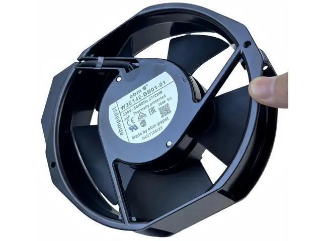 Alt view image 5 of 7 - Vszerda for ebm-papst W2E142-BB01-01 7056ES Cooling Fan,230V 50/60Hz 27/28W 172×150×38mm Metal high Temperature Resistant Fan,172cm Axial Flow Cooling Fan