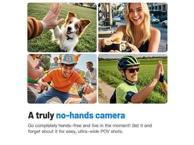 Alt view image 6 of 7 - Vszerda 128GB FHD 1080P Mini Body Camera, Wearable Action Body Cam, Thumb Size Hands Free Recording Body Worn Camera, Premium Portable Camcorder Mount Anywhere for Pet Walking, Work, Travel (White)