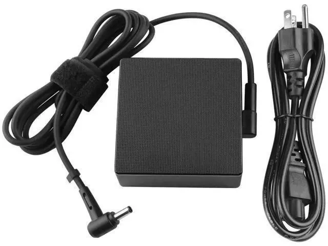 Alt view image 2 of 7 - 90W Charger for Vivobook 14X 15X S 14 S 15 S 16 OLED K3405 K3405VA K3405VF M3504 M3504YA S3504YA K5404 K5404VA K5504 K5504VA K5504VN S 16 Flip TP3604 TP3604VA-DS51T A19-090P2A 4.5/3.0mm