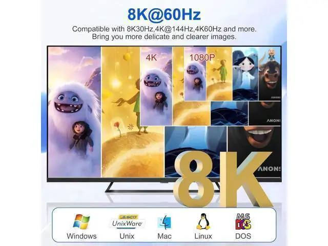 Alt view image 3 of 7 - Vszerda Dual Monitor HDMI KVM Switch 2 Monitors 4 Computers Support 8K@60Hz 4K@120Hz, 4 in 2 Out HDMI KVM Switcher PC Extended Display, HDMI Monitor Switch for 4 PCs Share 2 Monitors 4 USB Devices