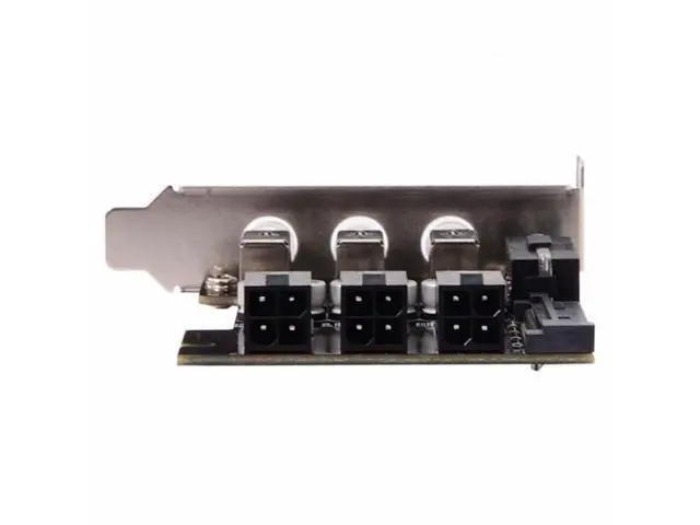 Alt view image 5 of 7 - 3 Hard Disk Control System Intelligent Control Management System HDD SSD Power Switch with Low Profile Bracket PW-019