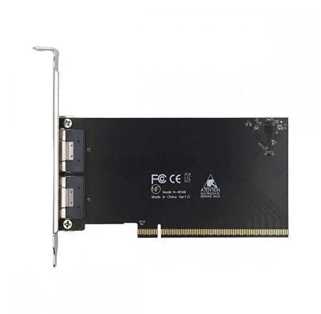 Main image of External Slimline Dual SFF-8654 8X 74Pin to PCIE 16X Express 3.0 PCIE4.0 Raid Card VROC Raid0 Hyper Adapter SA-016-2X