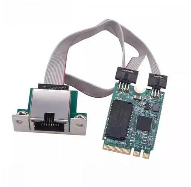 Main image of 2500Mbps 2.5Gbps to 2230 NGFF A+E-Key GBE Gigabit 1000Mbps Ethernet Network LAN Cable Adapter for Desktop Motherboard UT-028-AE