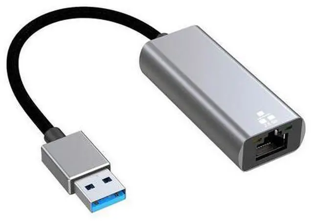 Main image of 2500Mbps 2.5Gbps to USB3.0 Type-A GBE Gigabit 1000Mbps Ethernet Network LAN Cable Adapter for Desktop Motherboard UT-028-TA
