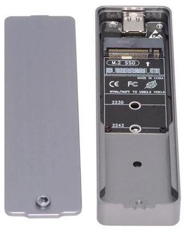 Main image of 20Gbps Type-C USB3.2 USB4 to NVME M-key M.2 NGFF SATA SSD PCBA Enclosure 2280/2242/2230mm Adapter RTL9220 Chipset