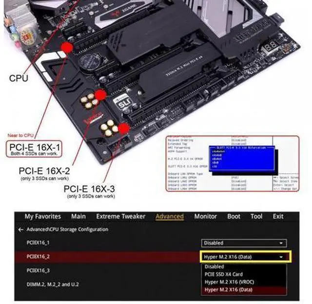 Alt view image 2 of 7 - PCIE5.0 PCI-Express 16x to Dual MCIO 8i Mini Cool Edge IO SFF-TA-1016 VROC Virtual RAID Adapter for Mainboard SSD Graphics Card SF-086-MC04