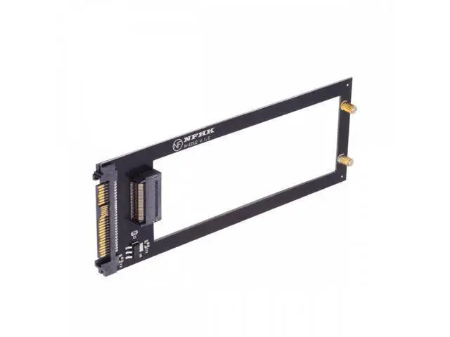 Alt view image 2 of 7 - U.2 SFF-8639 Host to PCI-E Ruler 1U GEN-Z EDSFF 9.5mm 15mm 25mm Short SSD E1.S with Heat Sink PM9A3 PM9D3 P5801X Carrier Adapter